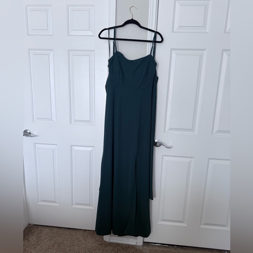 Birdie Grey Benny Dress - Size L in Emerald